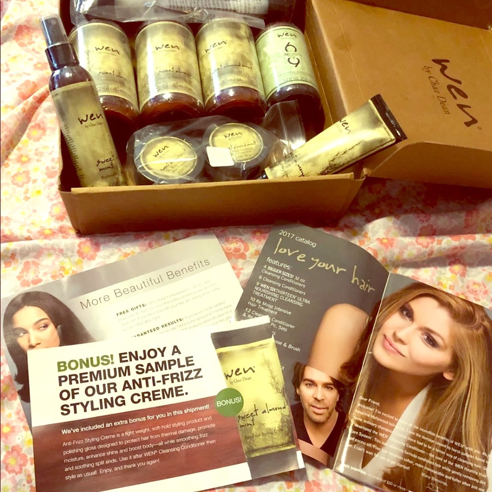 SOLD——Wen hair care
